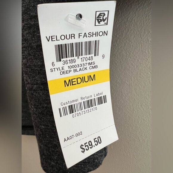 NWT! Charter Club Womens Sz M sweater Blouse Scoop Neck Dolman 3/4 Sleeve - Picture 4 of 15